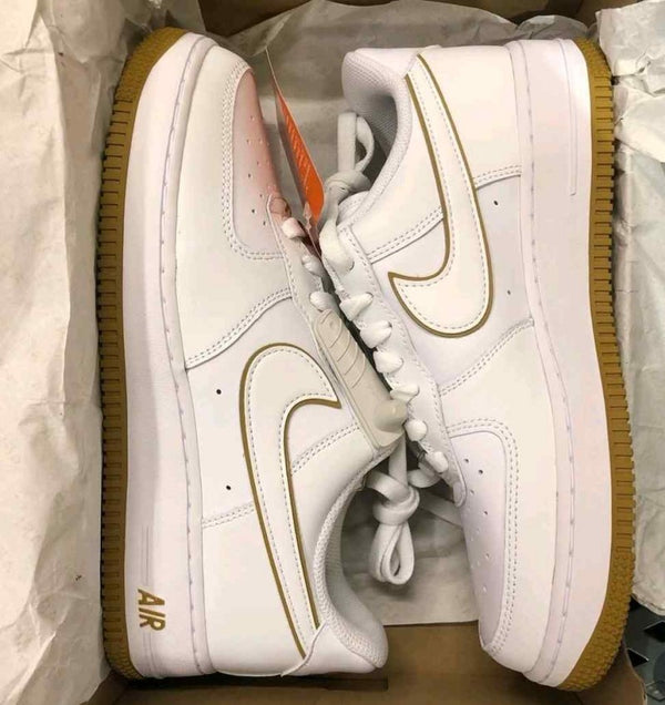 Nikee Air force 1 07 White Bronzine