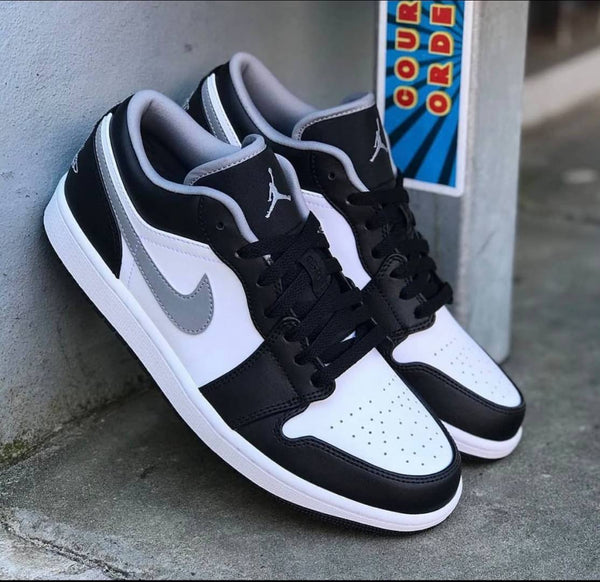 NIK.E AIR JORDAN 1 LOW PARTICLE GREY