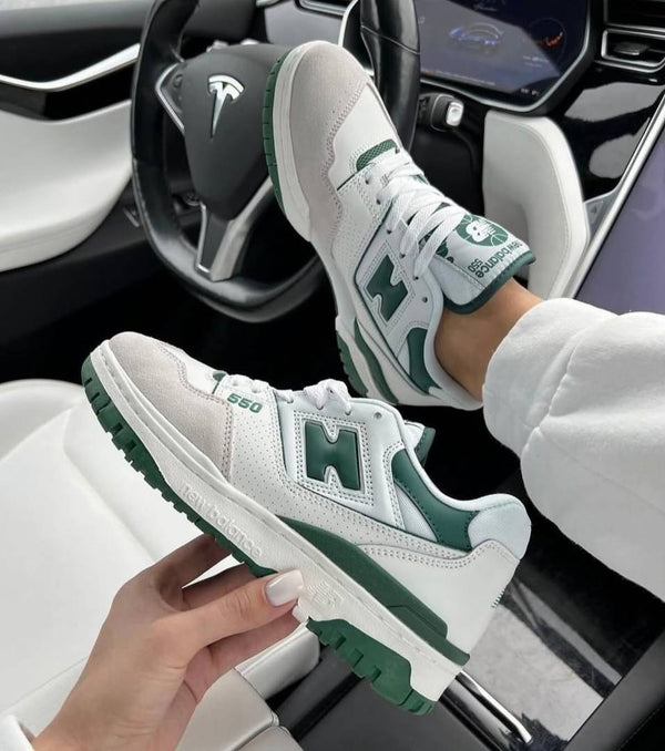 NEWW BALANCE 550 WHITE GREEN
