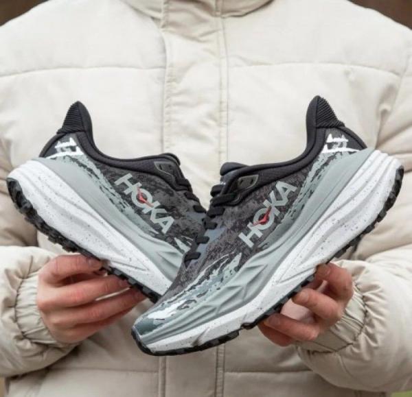 Hoka Stinson  ATR 7 Grey Black