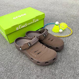 Crocc s yukon clogs dark brown