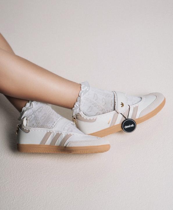 Addidas Samba Jane Ruffle Pack White Pink Gum