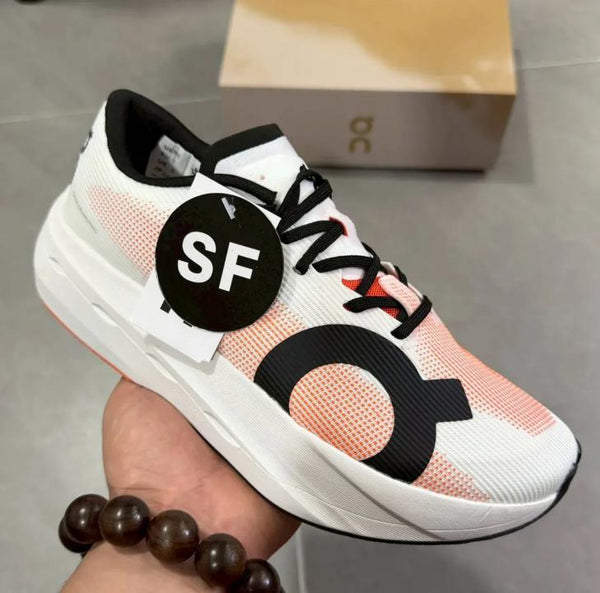 On CloudBoom Volt white orange