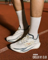 Hoka Cielo X1 3.0 in Alabaster  Yellow Gold