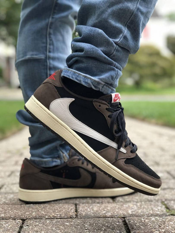 Nikke Air Jordan 1 Low Travis Scott Mocha