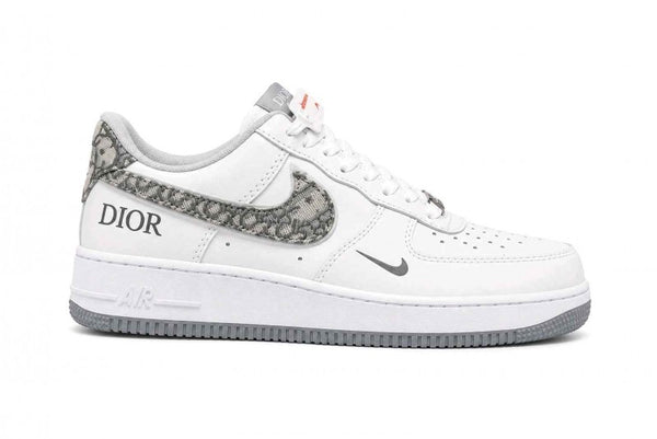 Nikke Air Force 1 07 Diior White And Grey