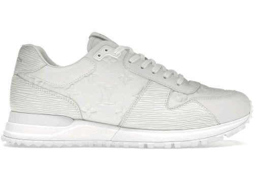 Louise vuitton Run Away Sneaker Monogram Embossed Leather White