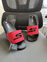 Skecherrs Hyper Burst Soft Slides S Red