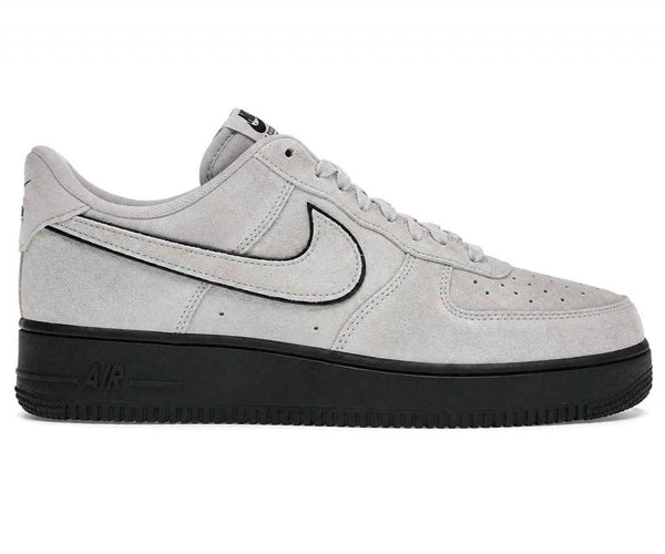 Nikee AIR FORCE SUEDE BLACK GREY FOR MEN