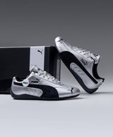 PUMMA SPEEDCAT METALLIC SILVER BLACK
