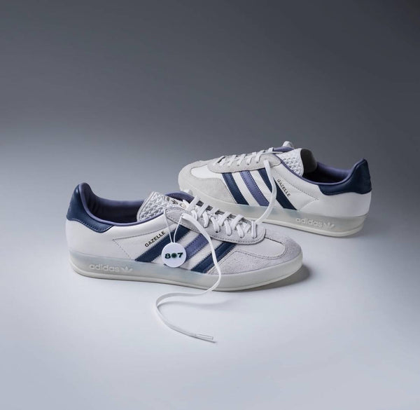 ADDIDAS GAZELLE INDOOR WHITE PRELOVED INK