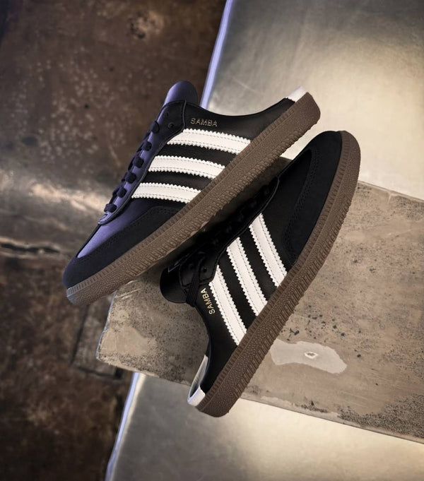 ADIDAAS SAMBA MULE BLACK WHITE