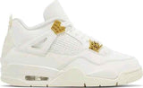 Nikee Air Jordan 4 Retro Metallic Gold