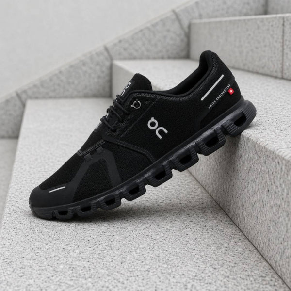 On Cloud 6 Waterproof Running Black