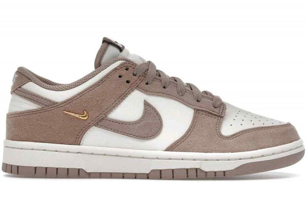 Nikke Dunk Low Malt Gold Mini Swoosh Womens
