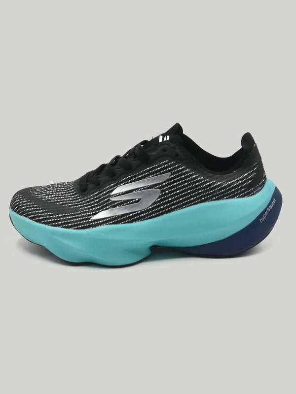 Skecherr SKX Aero Tempo Black Blue running shoe