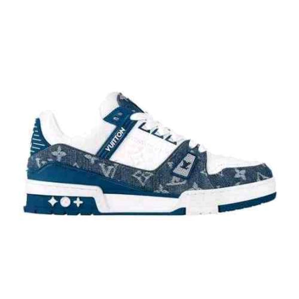 LOUIiSS VUITTONN TRAINERS MONOGRAM DENIM