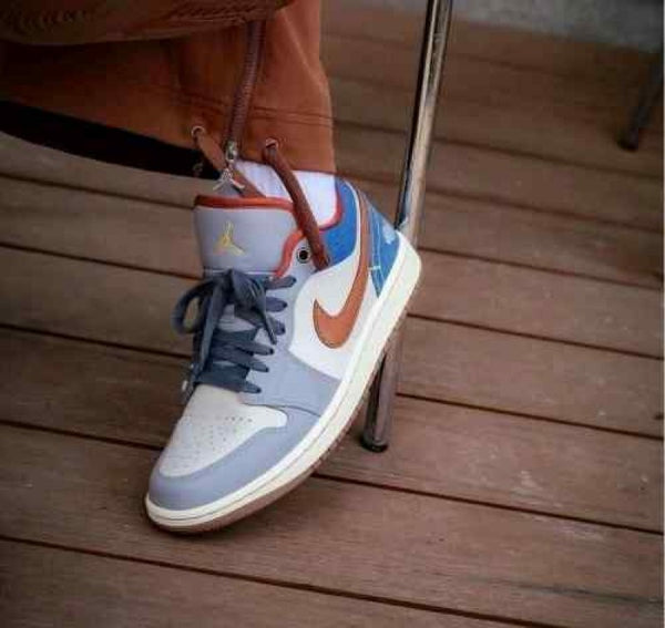 Nikke air jordan 1 low phantom denim