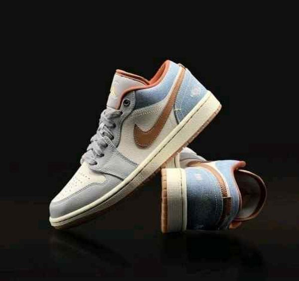 Nikke air jordan 1 low phantom denim