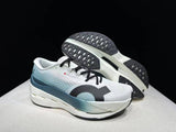 On Cloudboom Max Blue White Running