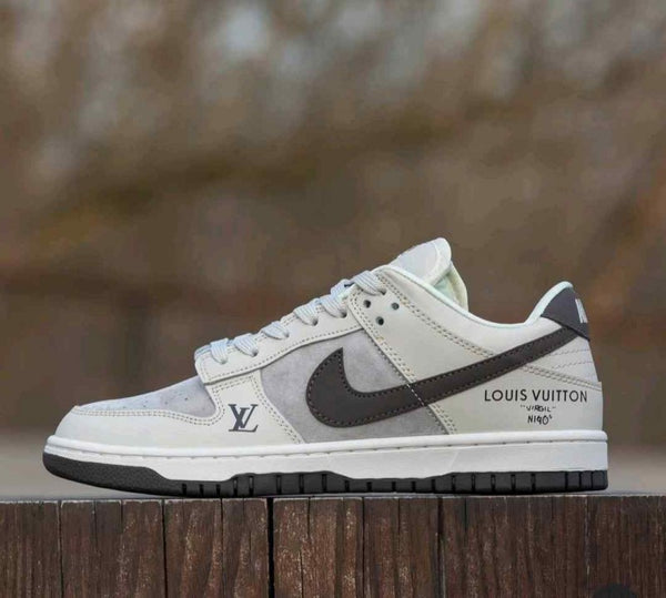Nikke Sb Dunk Low X Louiiss Vution Grey