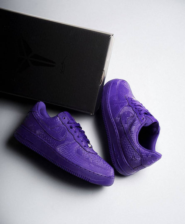 NIKKE AIRFORCE 1 LOW X  KOBE BRYANT COURT PURPLE