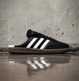 ADIDAAS SAMBA MULE BLACK WHITE FIX