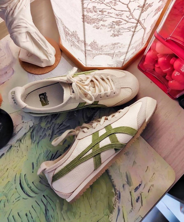 Onisuka Tigar Mexico 66 Cream Green  Fix