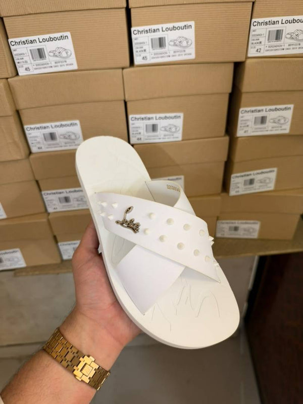 Christian Loubouti -1 White Premium Quality Fix
