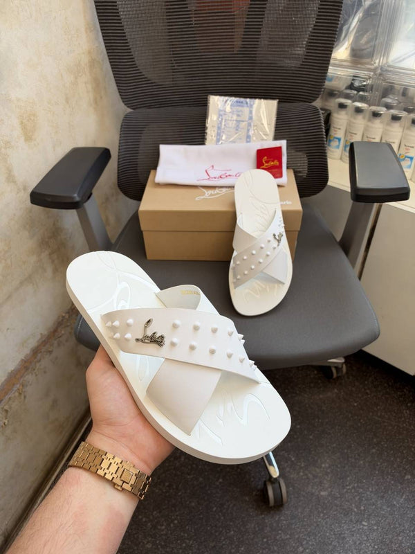 Christian Loubouti -1 White Premium Quality Fix