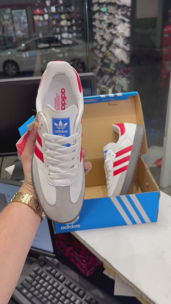 Addida s Samba OG White Red Women