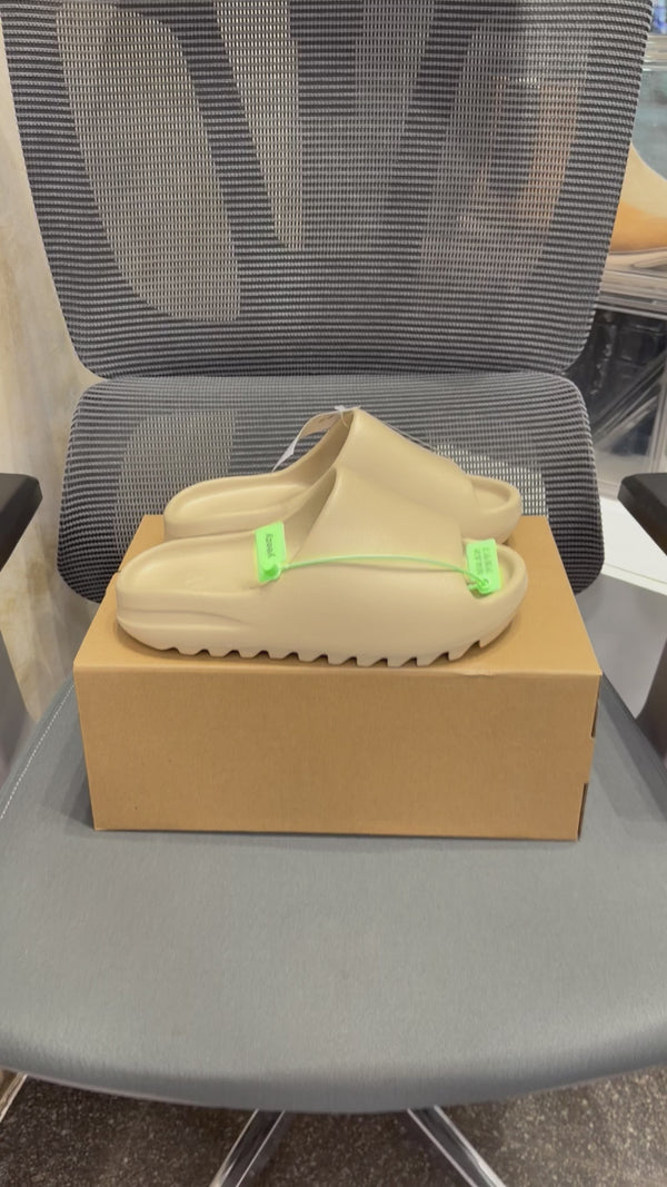 Adidaas Yeezy Slide Pure Light Brown UA Quality With Tag  Butter Papar Og Box.