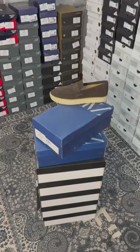 ZAR.A BROWN SUEDE LOAFER 600