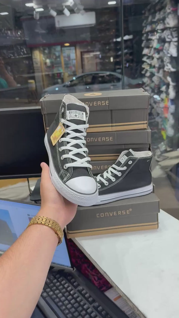 Convers Women All Star High Canvas Black