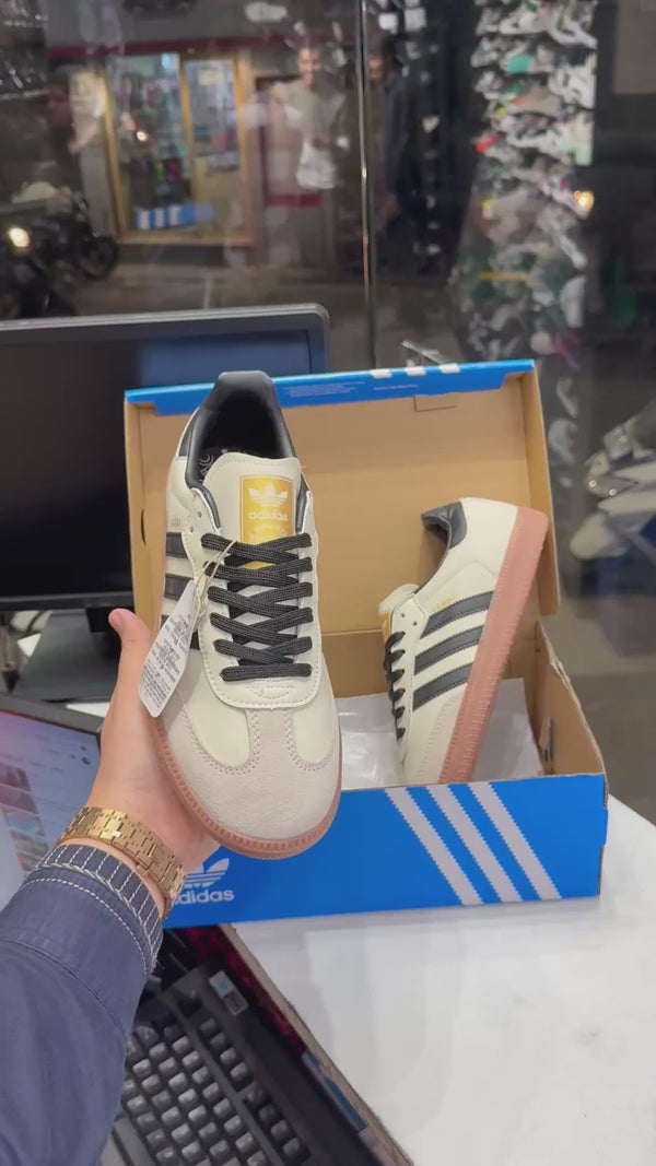 ADIDA.S SAMBA STRATA BEIGE WOMENS FIX