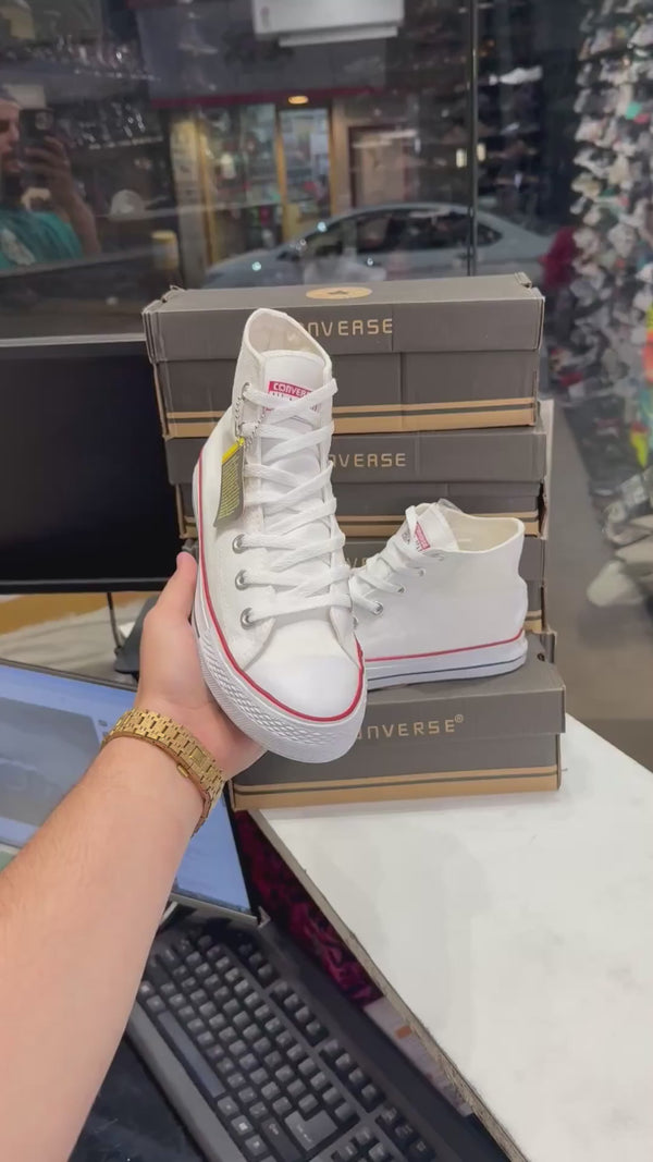 Convers Women All Star High Canvas White