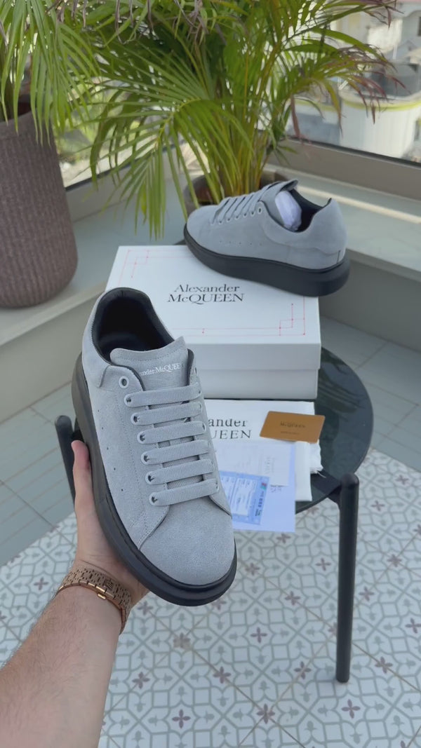 Alexander McQuueen All Suede Grey