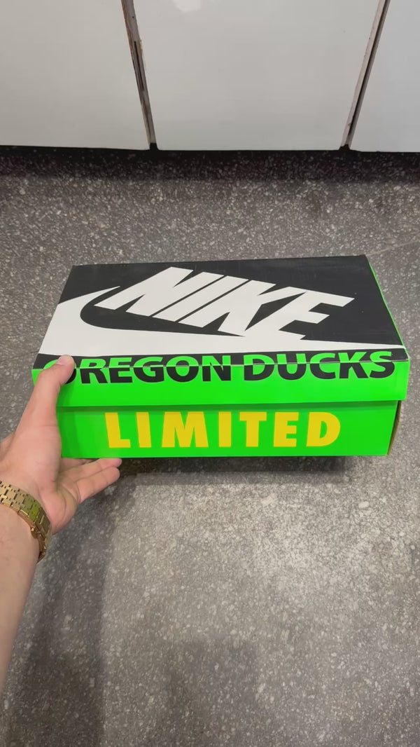 NIK.E SB DUNK LOW DUCK FEATHER BLACK UNIVERSITY OREGON