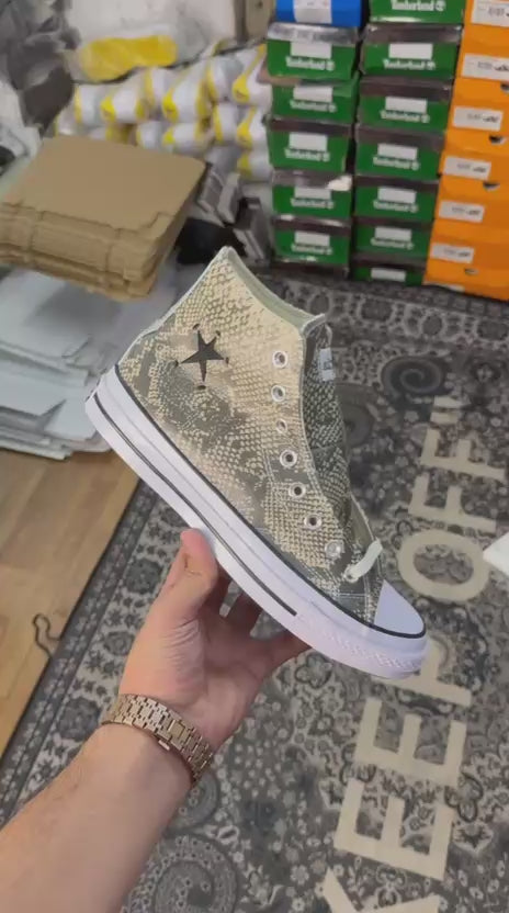 CONVERS.E CHUCK TAYLOR 70 STUSSY SNAKESKIN