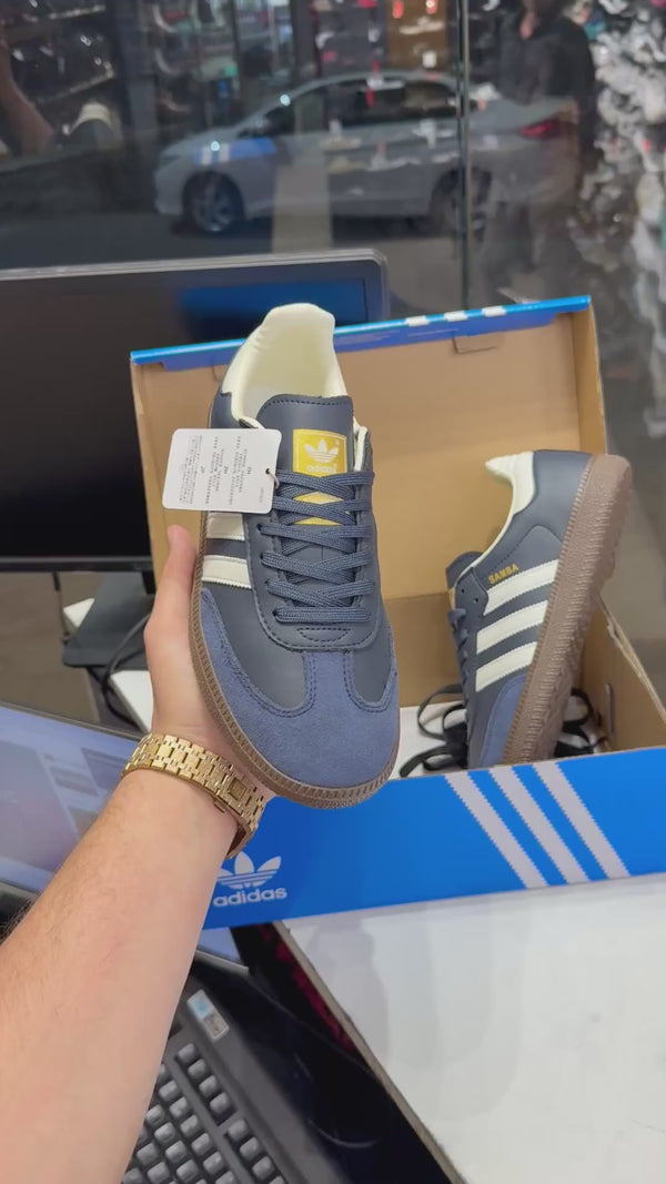 ADIDA.S SAMBA NAVY NIGHT GUM MENS FIX